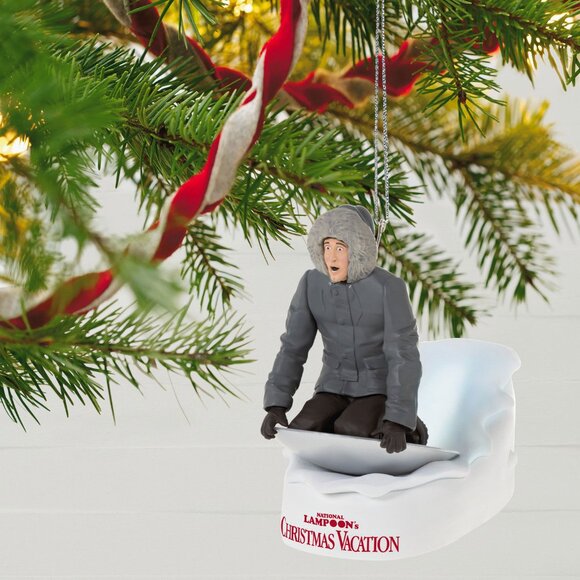New! National Lampoon's Christmas Vacation Hallmark Keepsake Ornament 2023 Sled - Picture 5 of 5